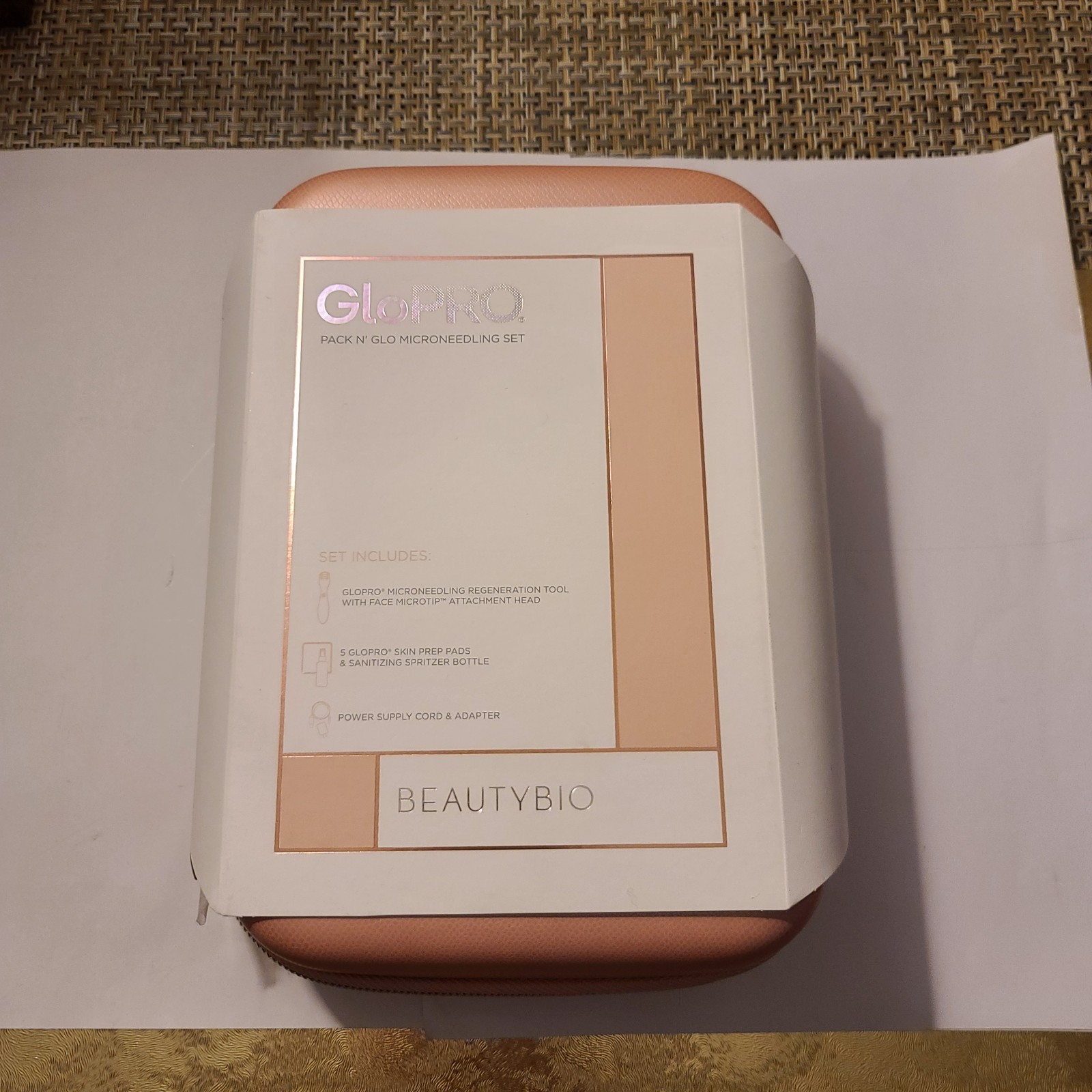 Beautybio Glopro Pack N Glo Microneddling Set