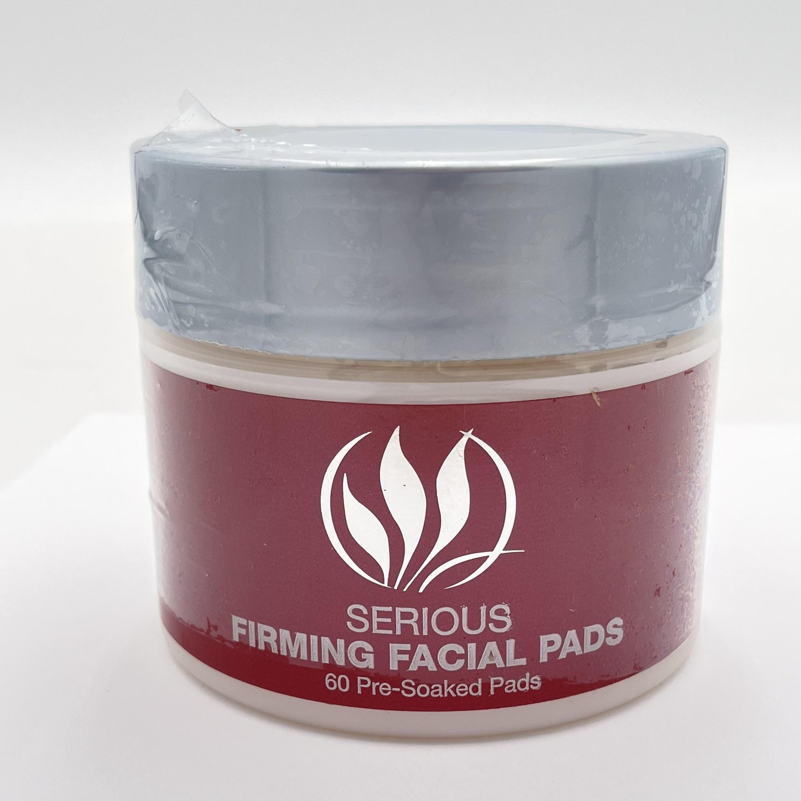 Serious Skincare Firming Facial Pads 60 Pre-Soaked Anti-Aging Glycolic Acid