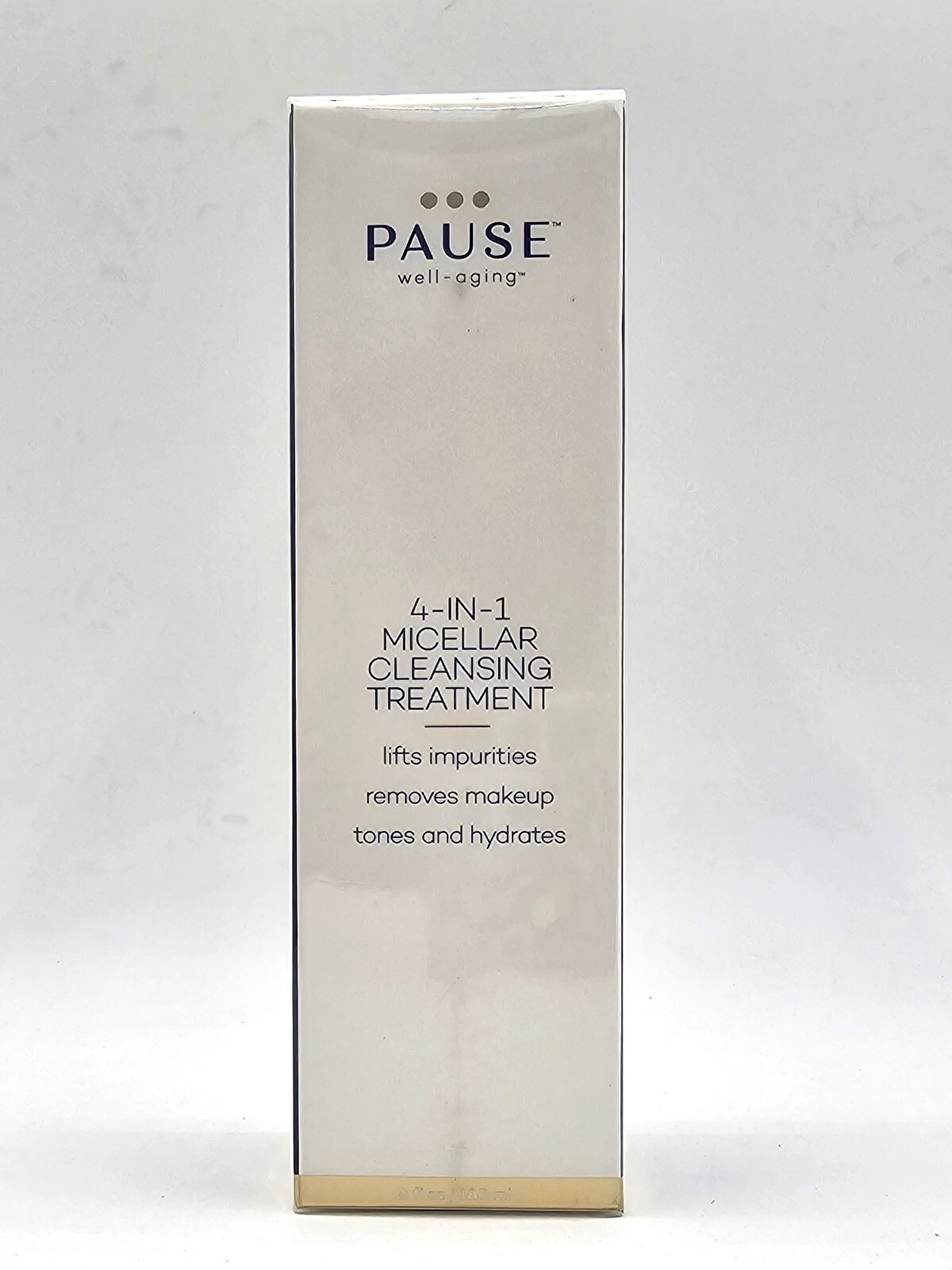 Pause Well-Aging 4 in 1 Micellar Cleansing Treatment 6oz. New, Sealed!
