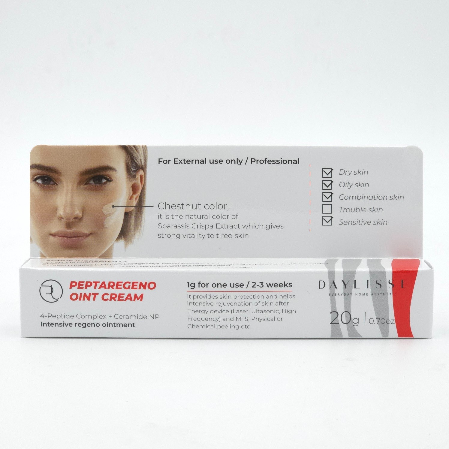 DAYLISSE Peptaregeno Oint Cream 20g Everyday Home Aesthetic K-Beauty