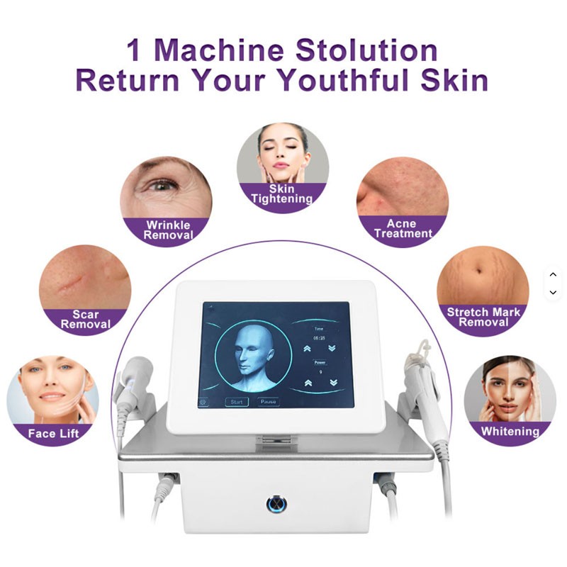 2in1 Micro Pin Machine Cold Hammer Anti Scars Spot Wrinkle Removal Beauty Device