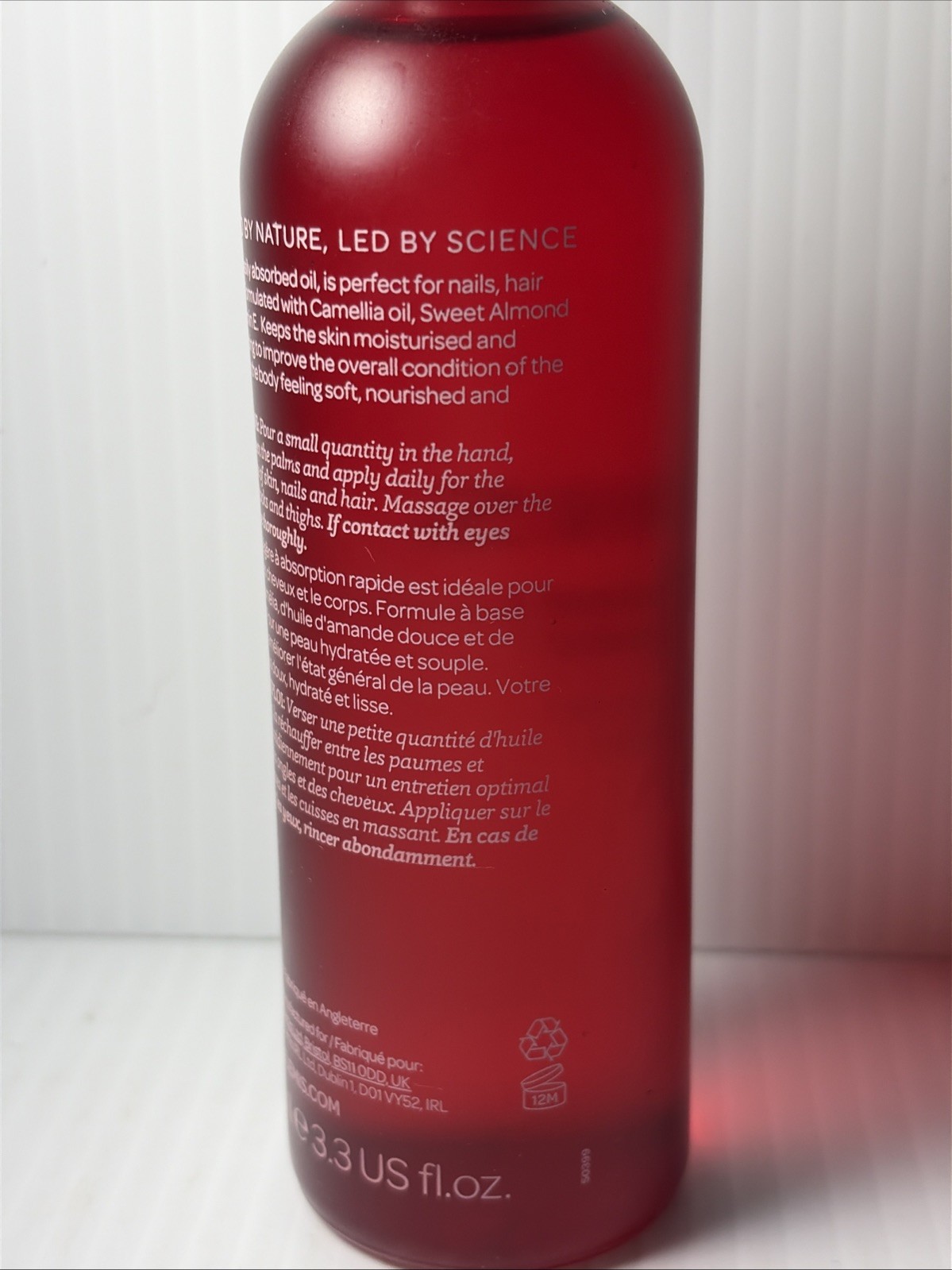 Elemis sp@home Japanese Camellia Oil Blend body exotics 100ml 3.4oz New w/o Box