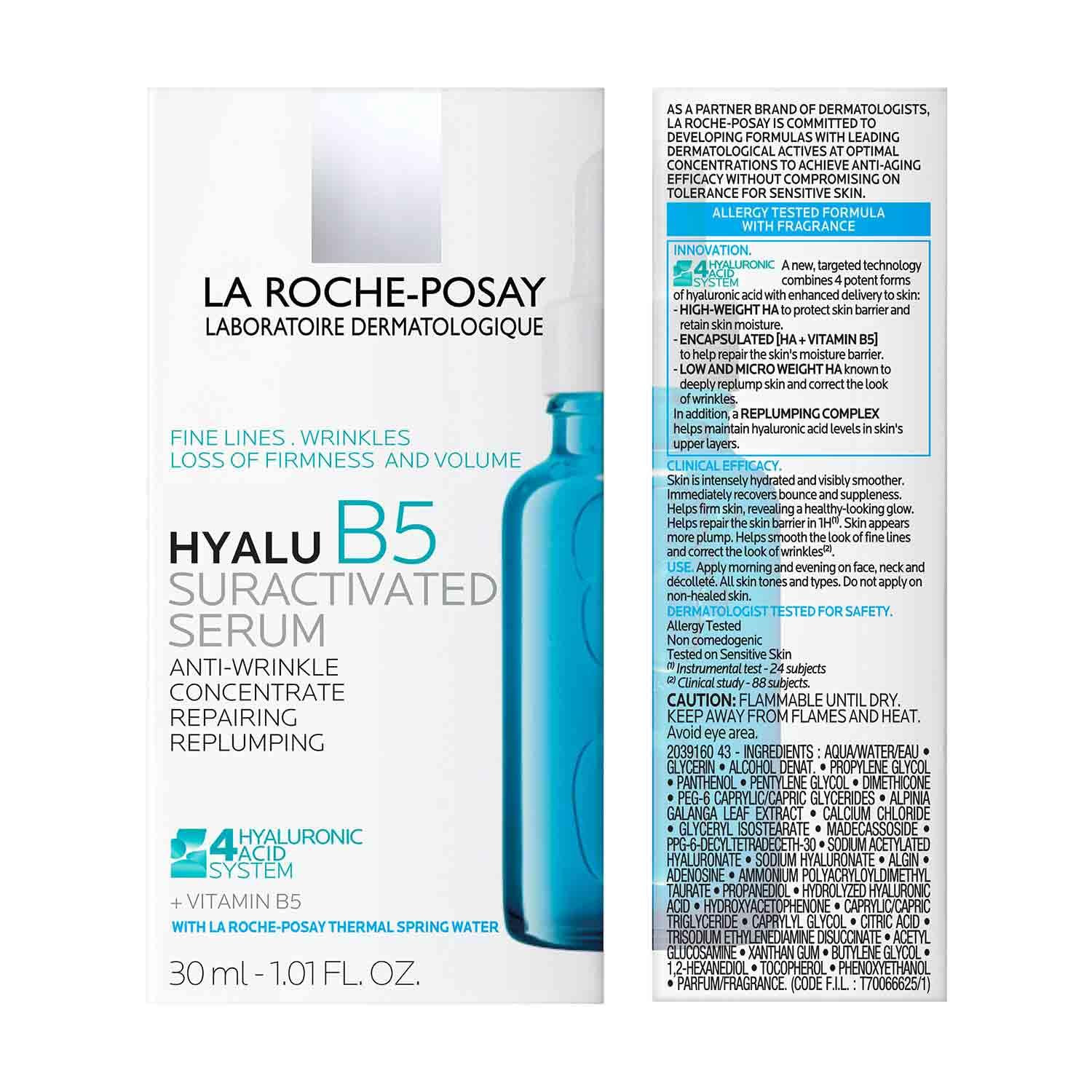Hyalu B5 Pure Hyaluronic Acid Serum for Face, Vitamin B5 + Hyaluronic Acid + Mad