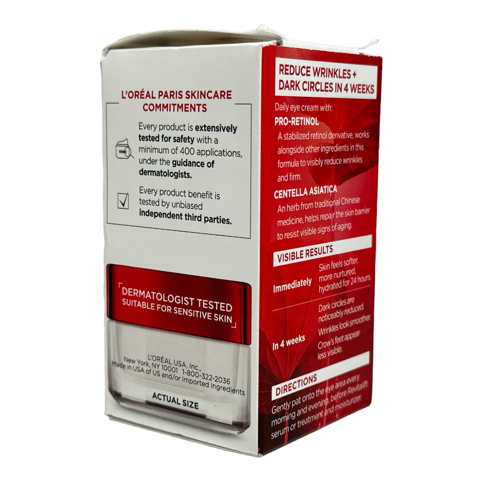 L’Oreal Revitalift Eye Cream Anti-Wrinkle + Firming 0.5fl.oz./14g NEW IN BOX