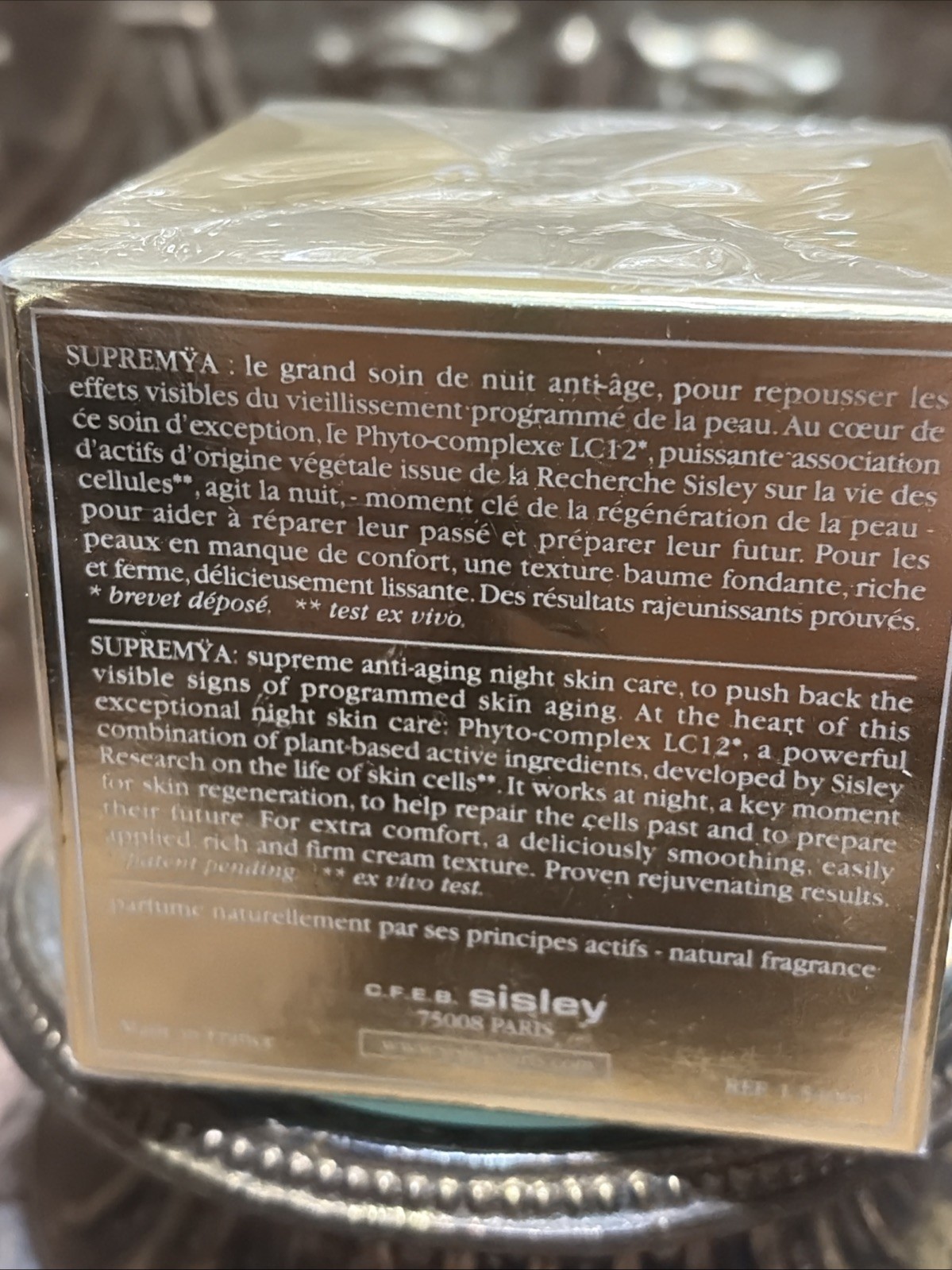 SISLEY PARIS Supremya Baume At Night The Supreme Anti-Aging Cream 50ml — Sealed