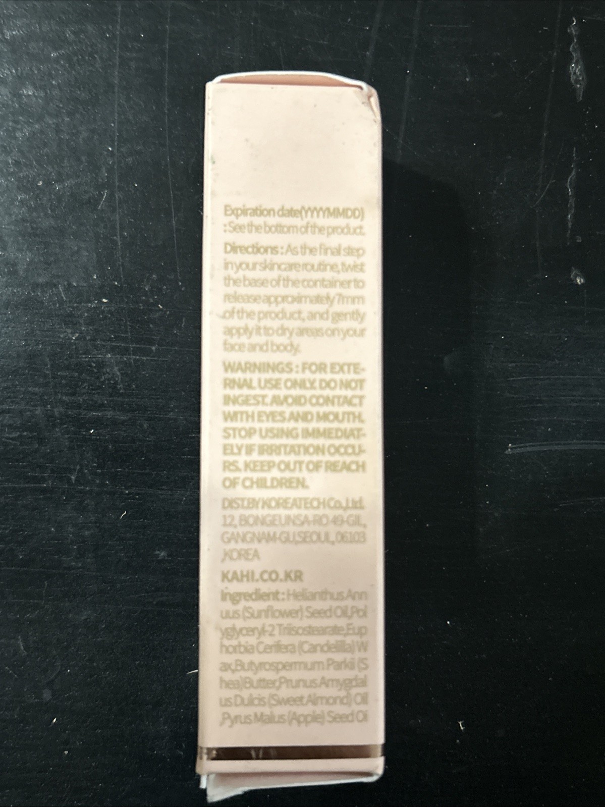 KAHI Wrinkle Bounce Multi Balm Moisturizer – US SELLER. exp 05/27