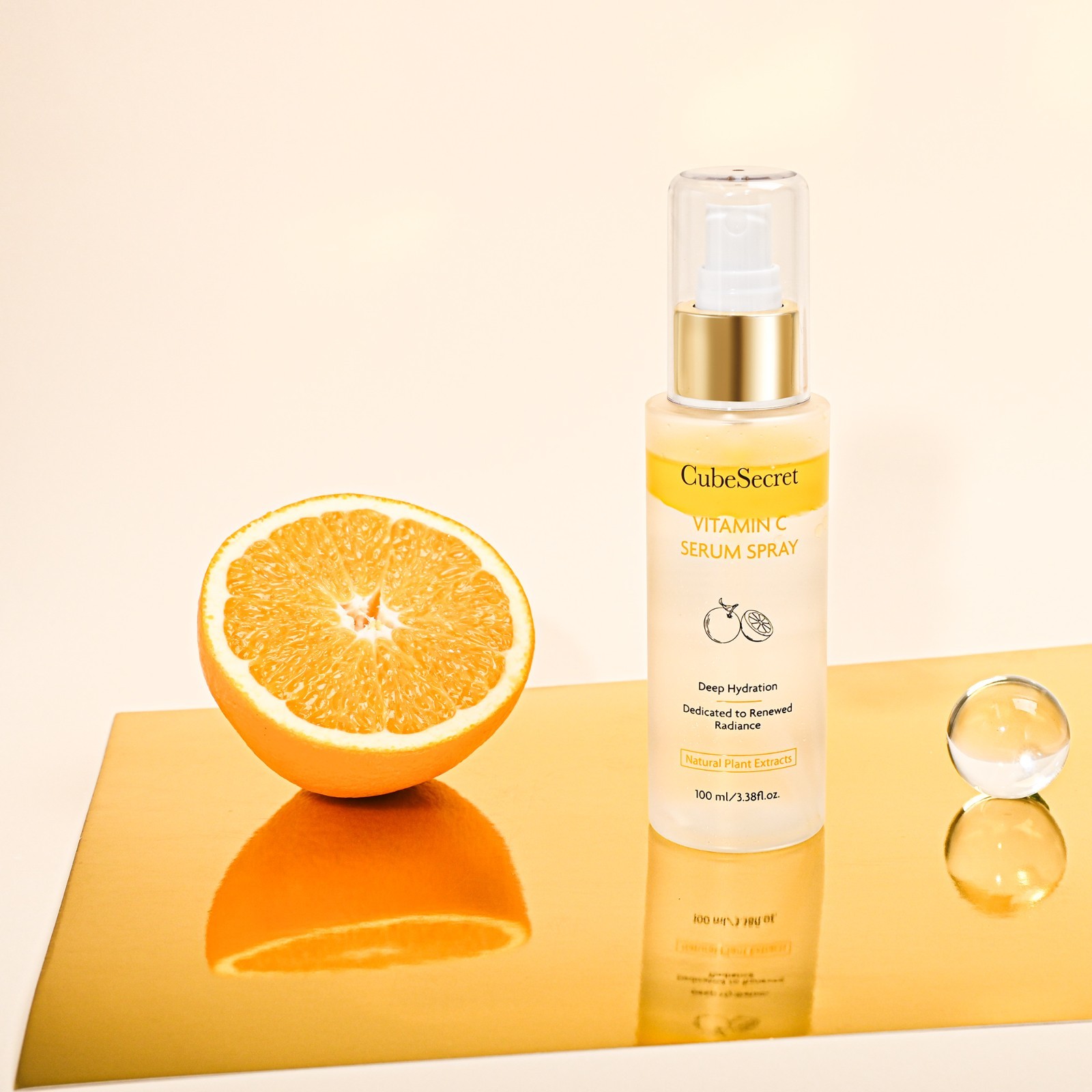 Vitamin C Serum Spray Facial Mist Lightweight Face Skincare Spray 3.38 oz