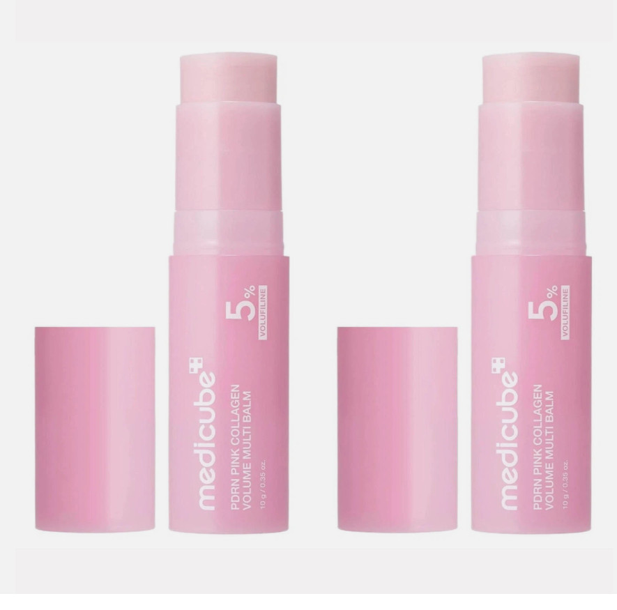 1~3Pcs [MED ICUBE] PDRN Pink Collagen Volume Multi Balm – 10g