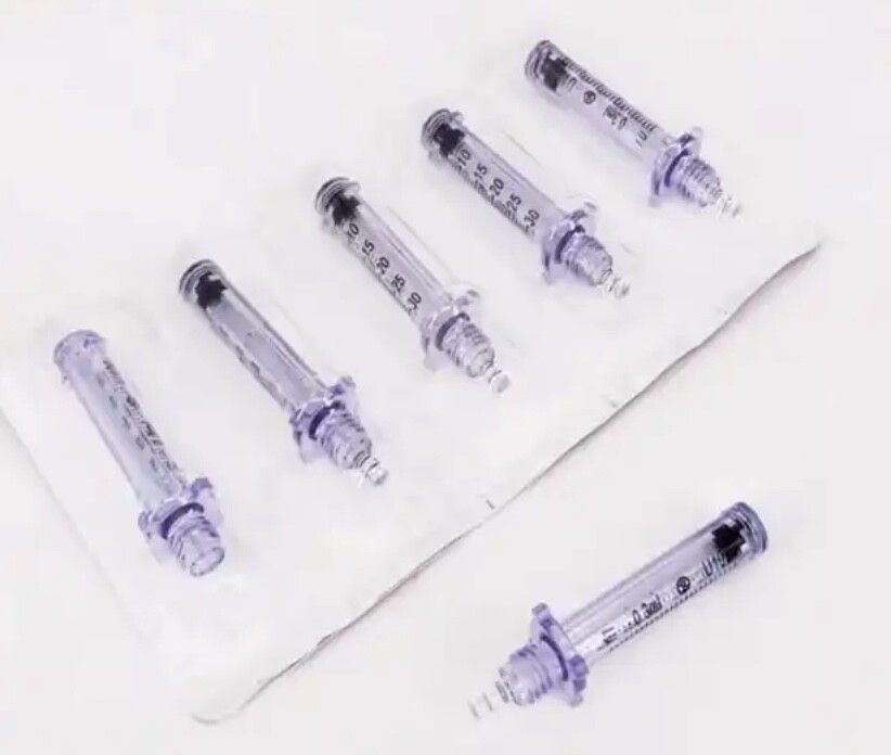 10PCS Replacement 0.3ML Disposable Ampoule Tubes For Skin Care Beauty Device Pen