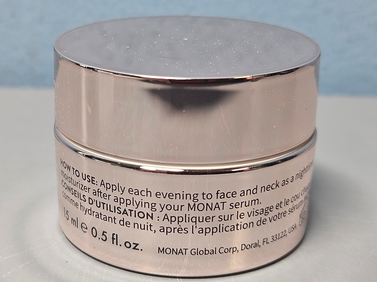 TRAVEL SIZE Monat Night Haven Overnight Age Control Cream 0.5 fl. oz – New