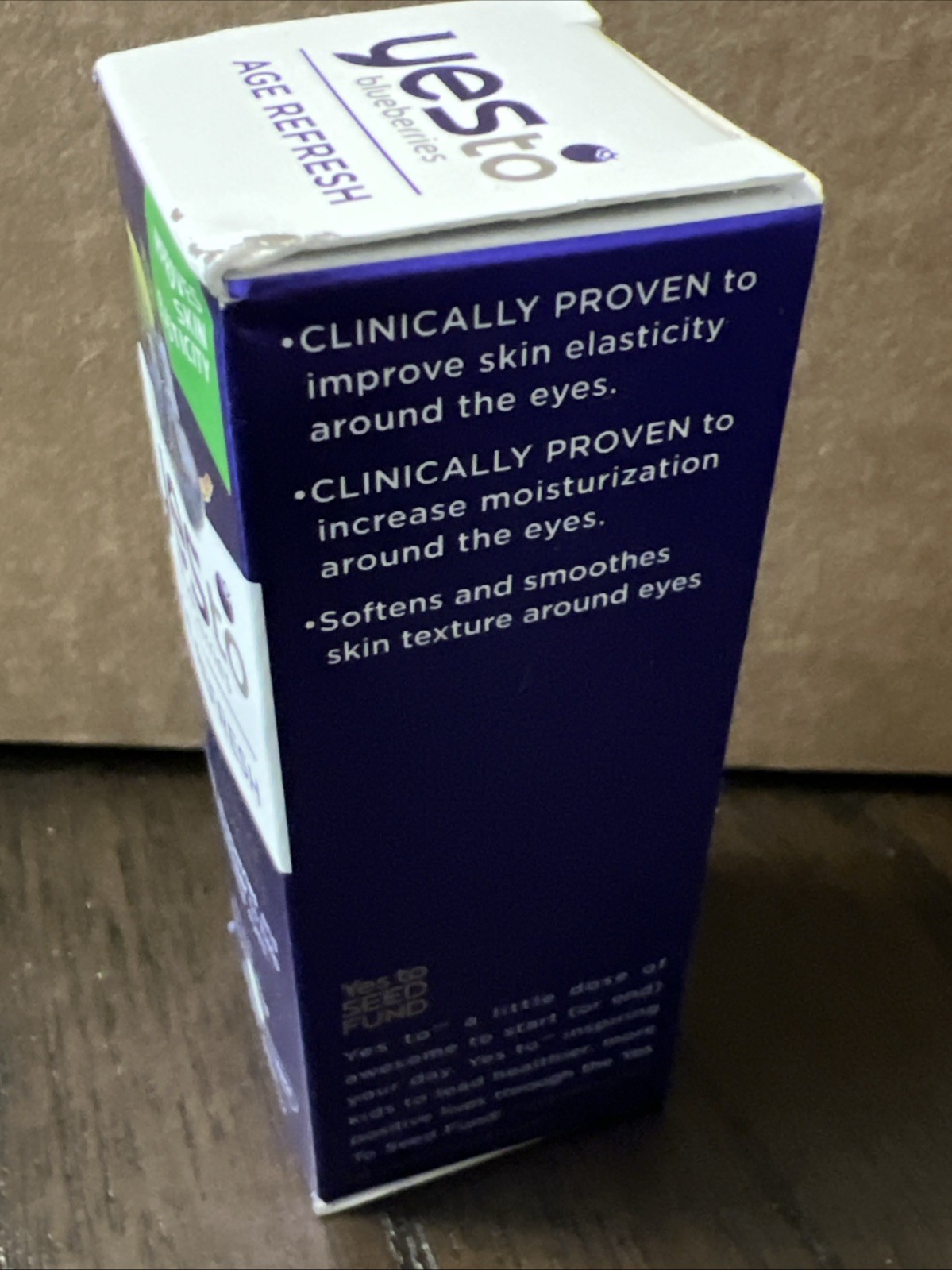 Yes To Blueberries Age Refresh Eye Firming Treatment – 15ml / 0.5 fl oz NEW