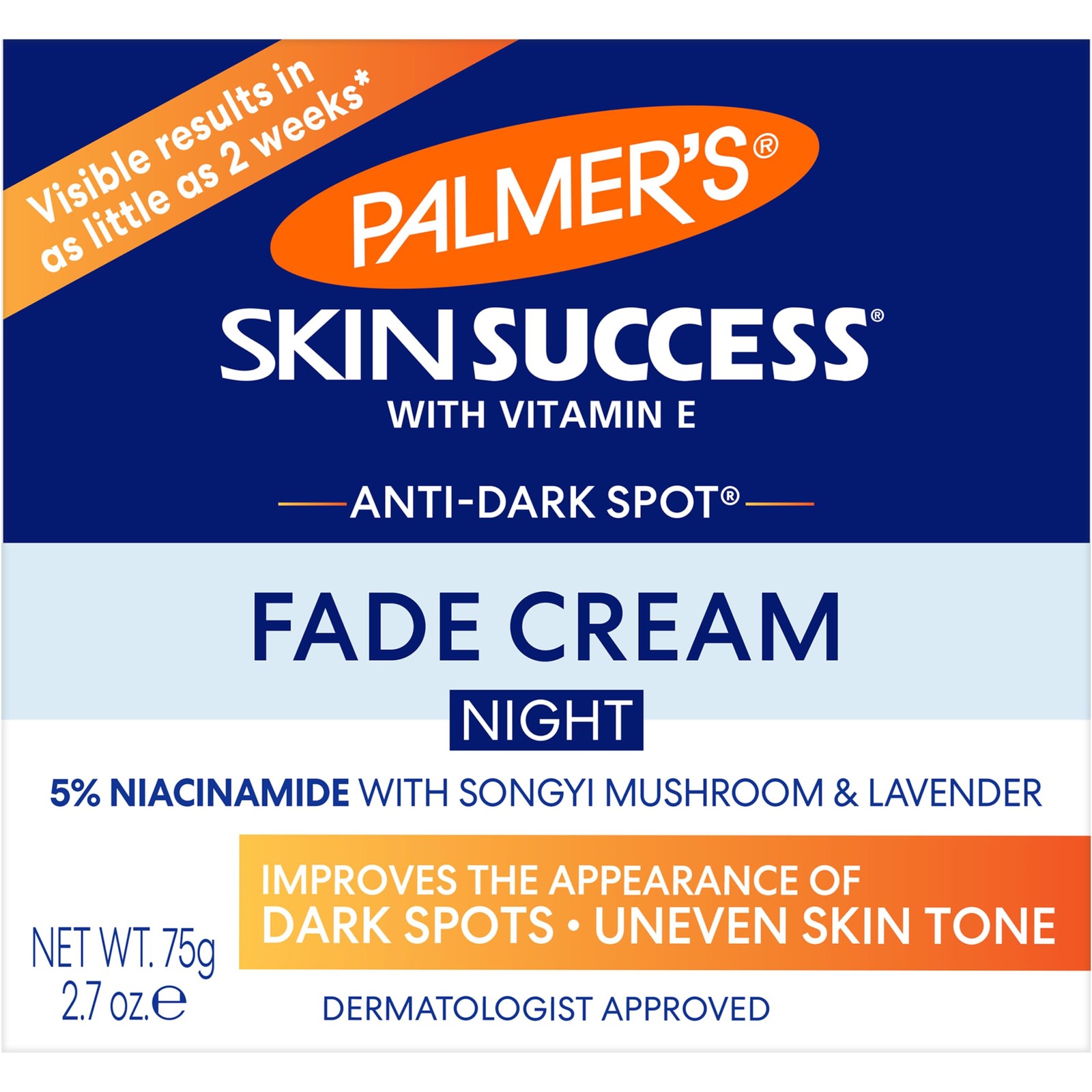 Palmer’s Skin Success Anti-Dark Spot Nighttime Fade Cream with Retinol & Niacina