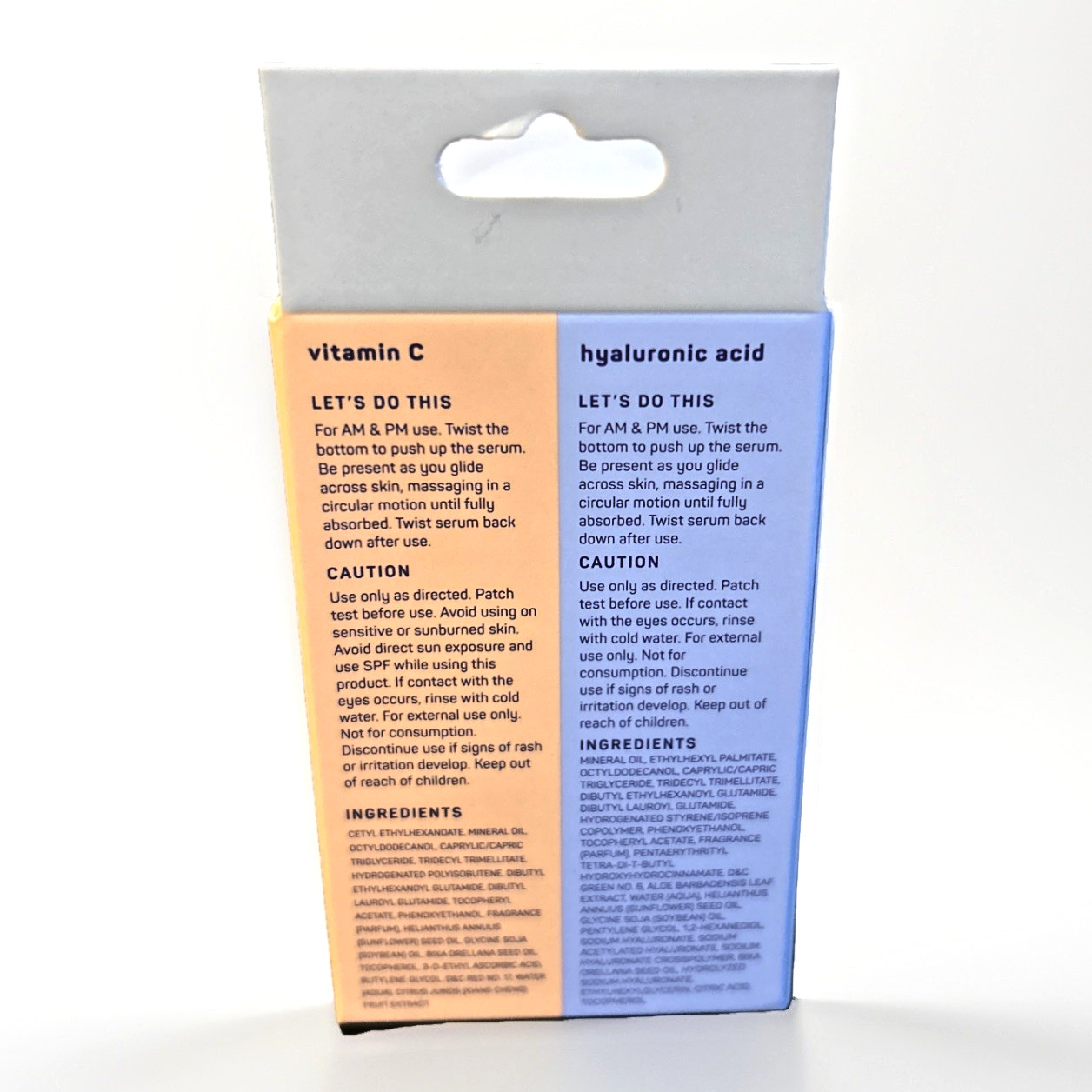 SpaLife Plump&Glow On The Go Hyaluronic Acid & Vitamin C Serum Sticks (0.24 oz)