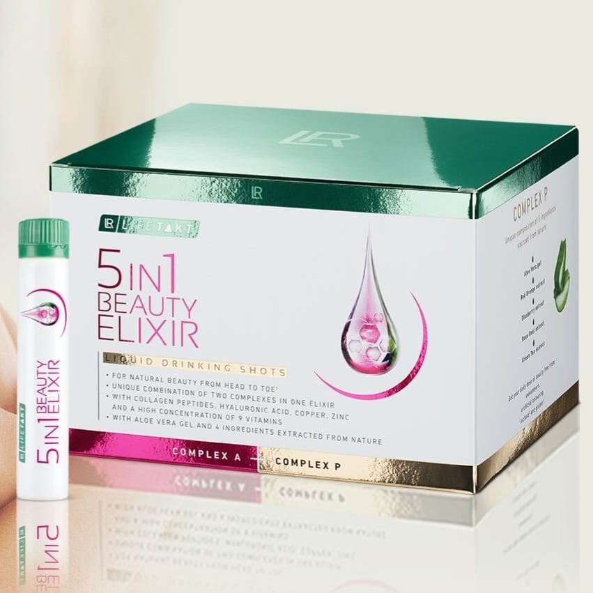 2 BOX x LR 5in1 Beauty Elixir 30x25ml Liquid Collagen Shots Exp. DATE 09.2024