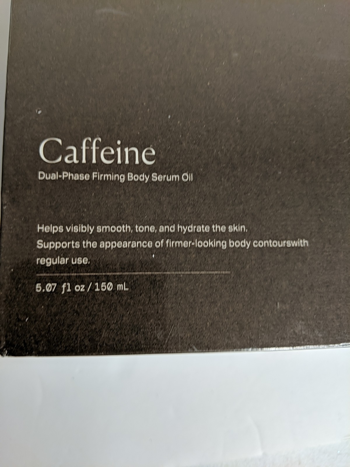NEW SEALED Depology Caffeine Body Firming Serum Oil 5.07 oz 150 ml – Exp 07/2028