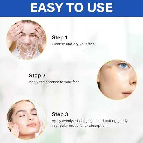 Salmon DNA Serum, Microneedling Anti-Aging Ampoule Serum 1.23 Fl Oz (Pack of 1)