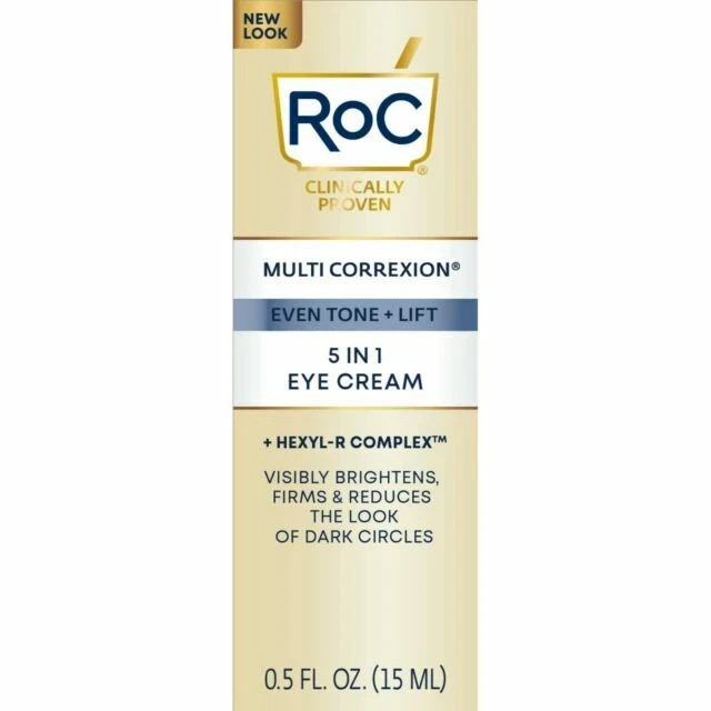RoC Multi Correxion 5 in 1 Eye Cream 0.5 fl oz – New