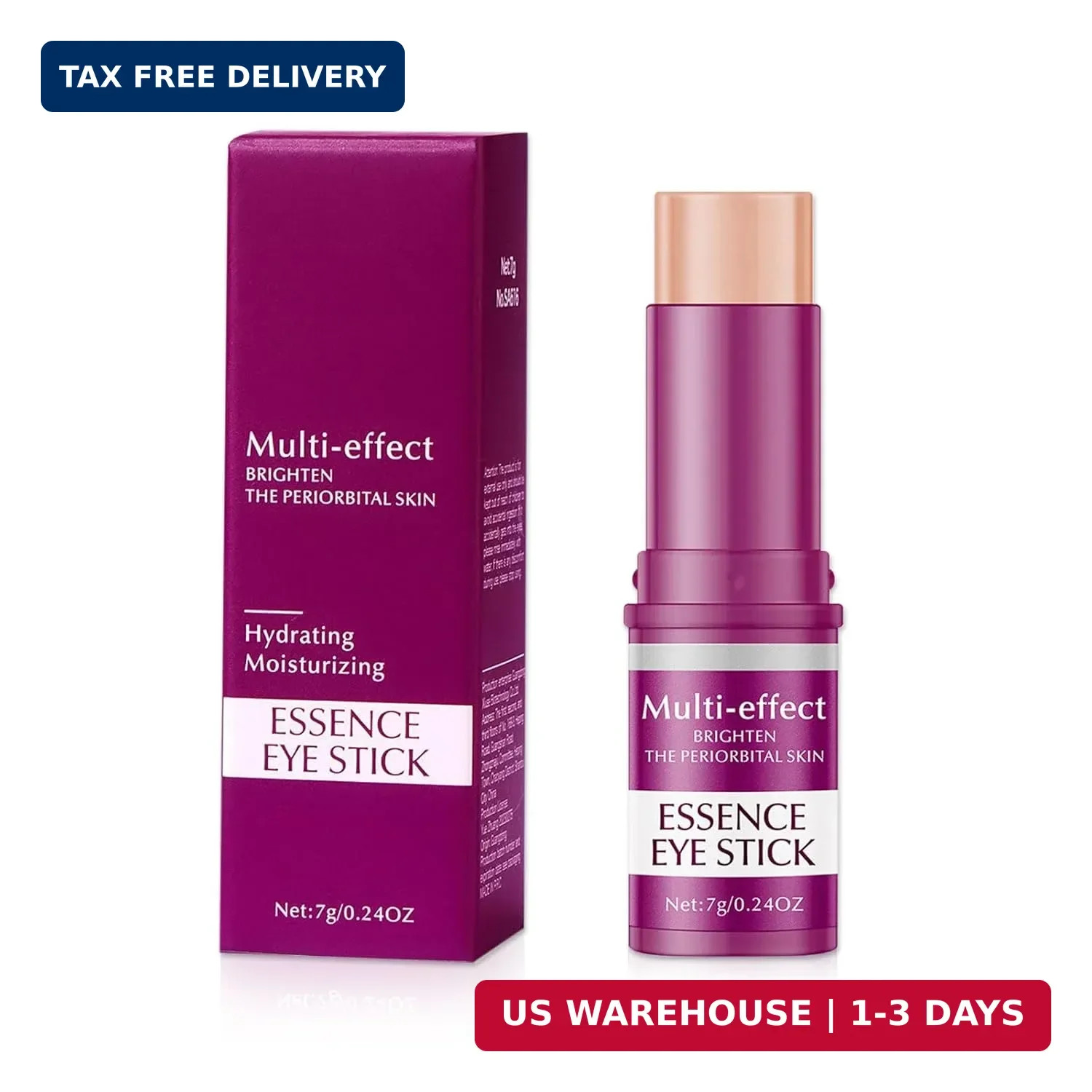 Multi Balm Stick, Moisturizer Stick for Eyes, Face, Neck, Collagen Moisturizer,