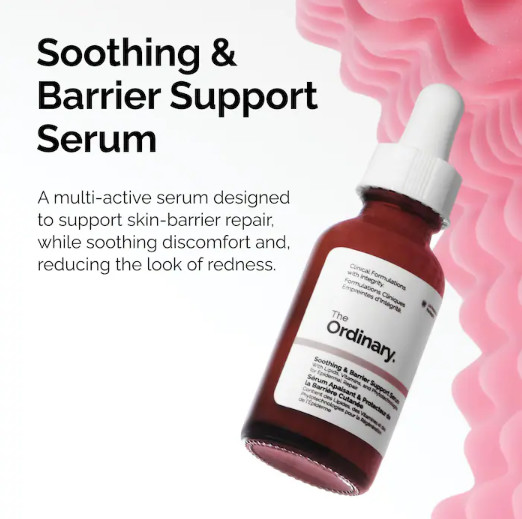 The Ordinary Soothing Barrier Support Serum for Sensitive Skin Hydration,1 oz