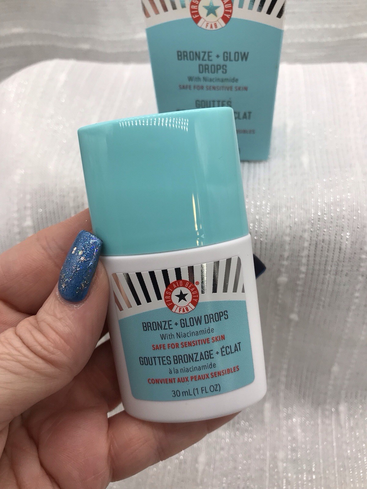 First Aid Beauty Bronze + Glow Drops W/Niacinamide 1 fl oz/30mL Sensitive Skin