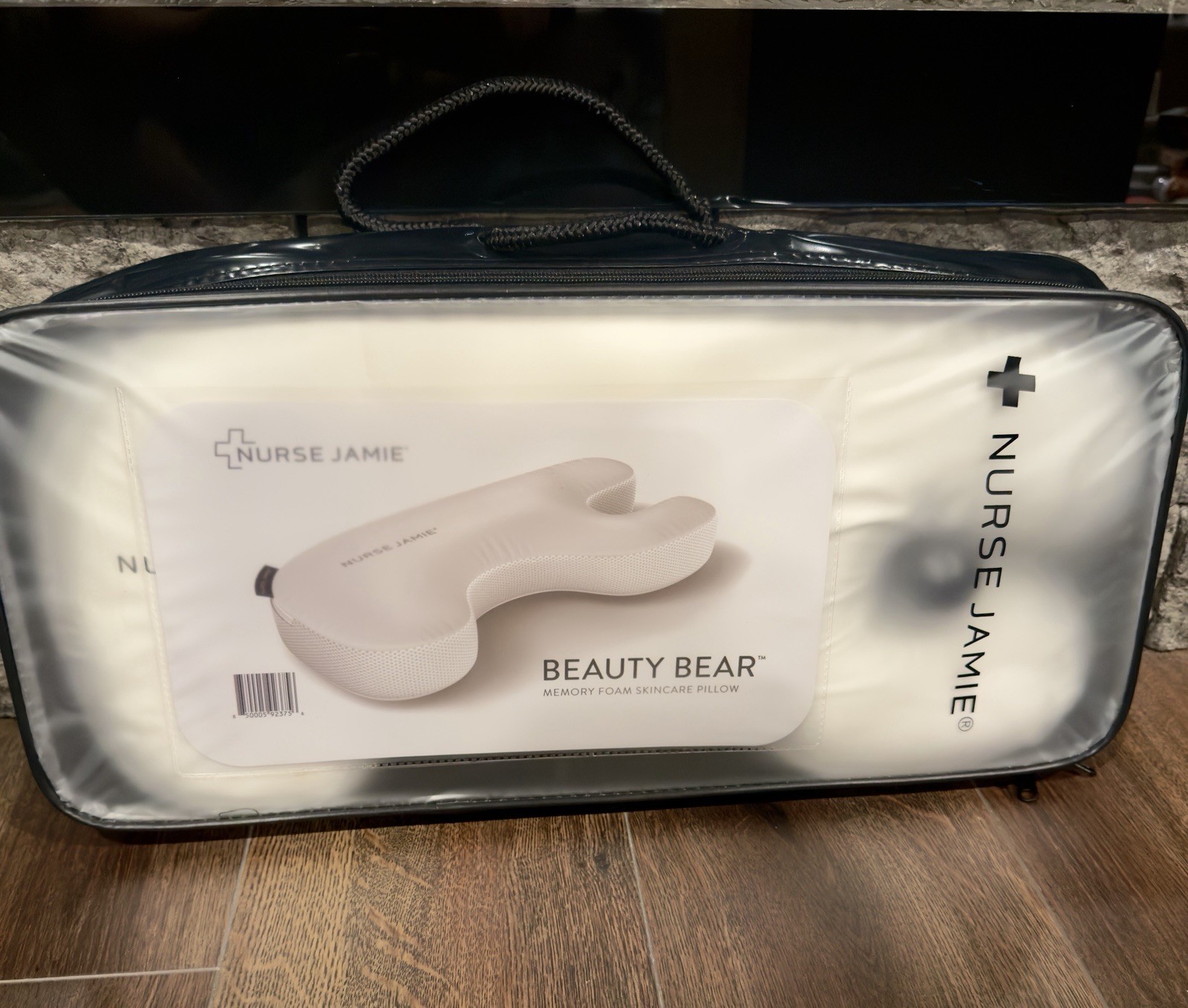 Nurse Jamie Beauty Bear Memory Foam Skincare Pillow new white age defy