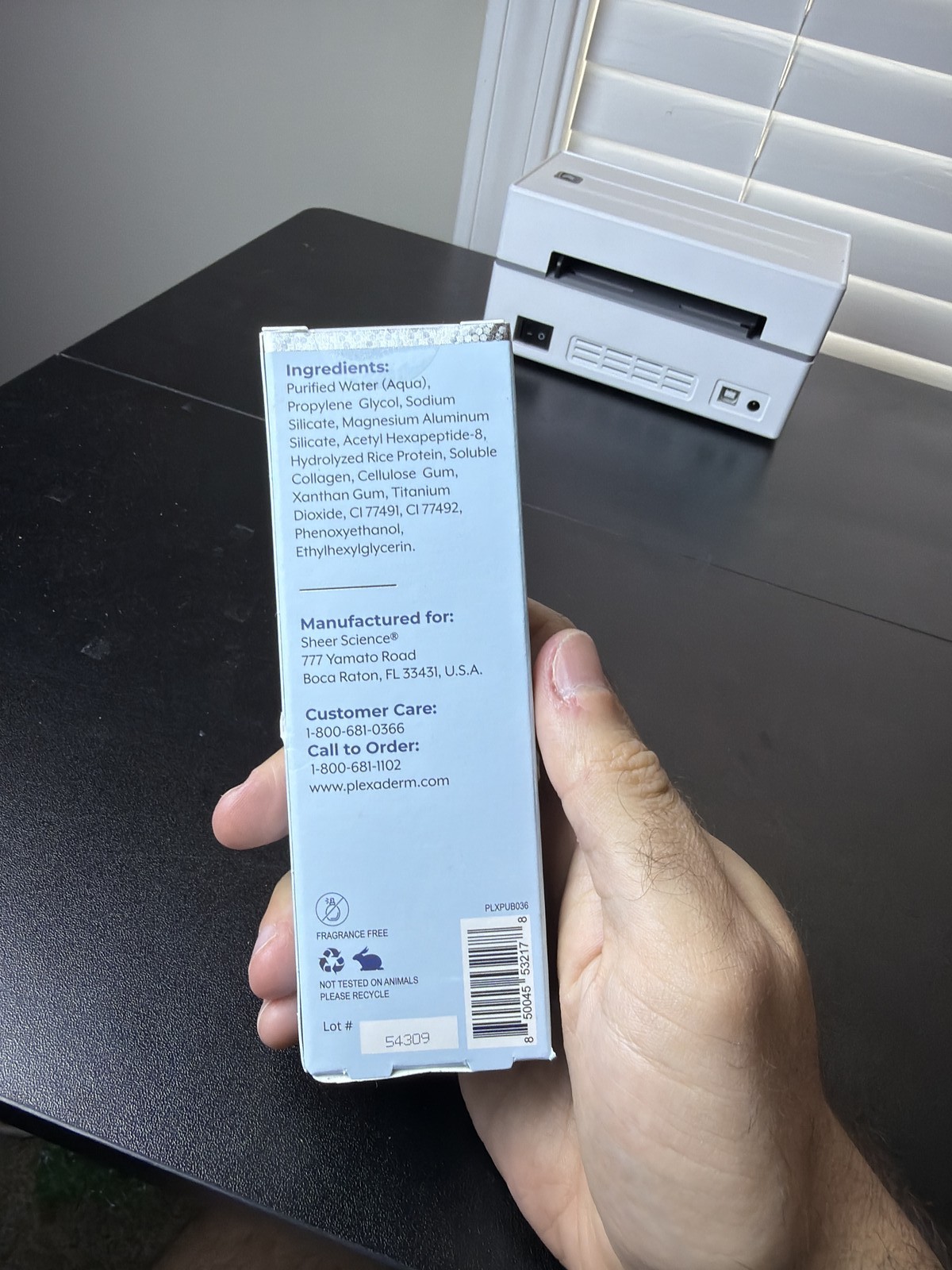 Plexaderm Skincare Rapid Reduction Serum Visibly Reduces Under-Eye Bags Wrinkles