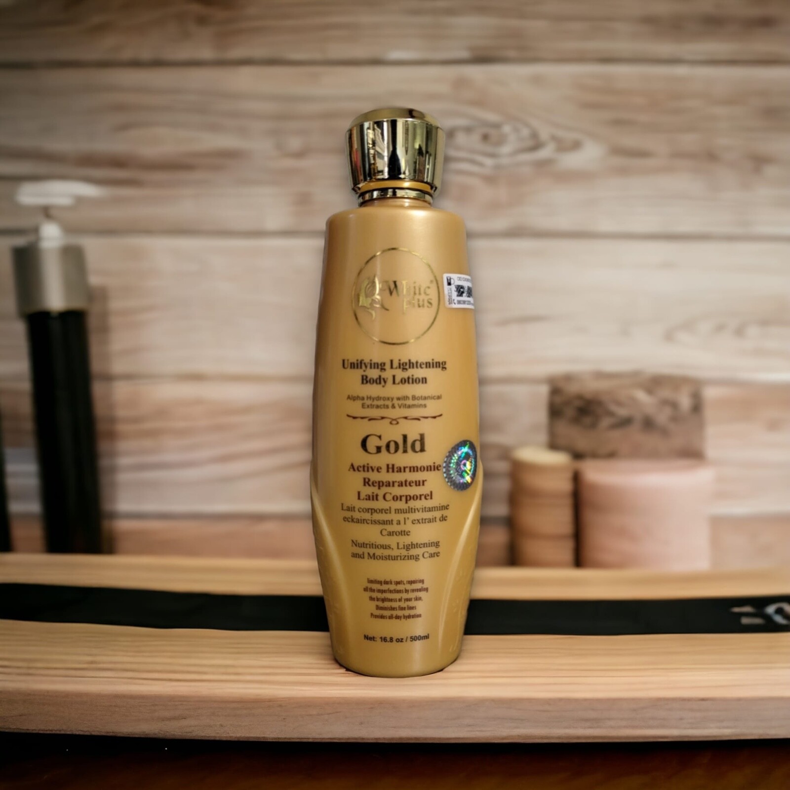 Gluta max Gold Pure 24k Gold Glutathione body lotion 500ml