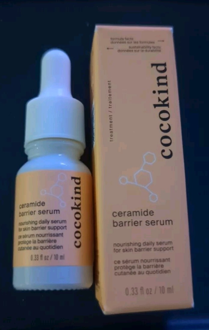 NEW Cocokind Ceramide Barrier Serum Nourishing Daily Serum .33 fl oz / 10 ml