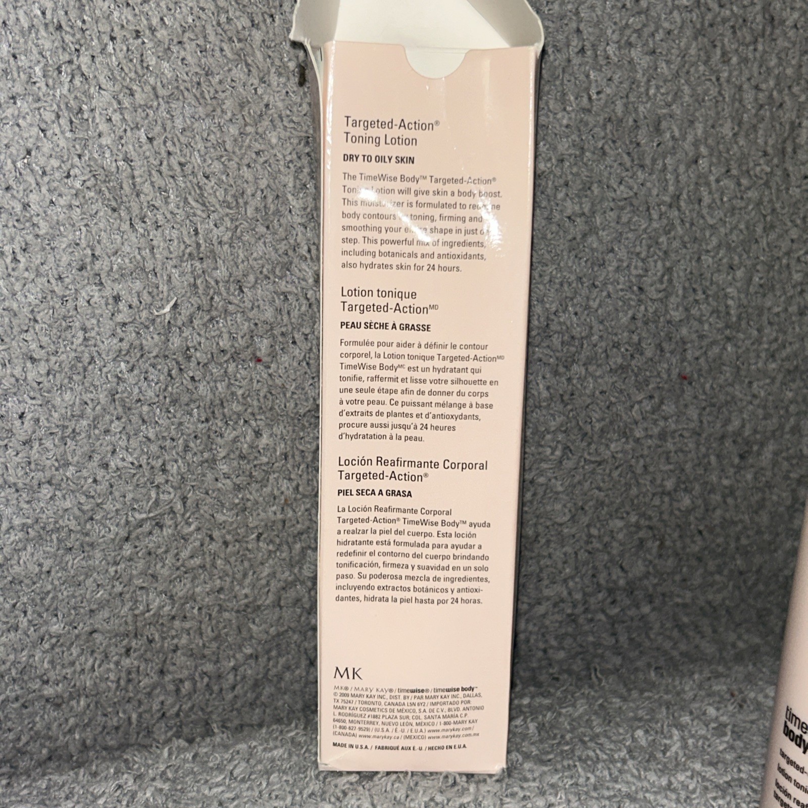 Mary Kay NIB Timewise Body Smooth Action Cellulite Gel Cream 6oz Expired