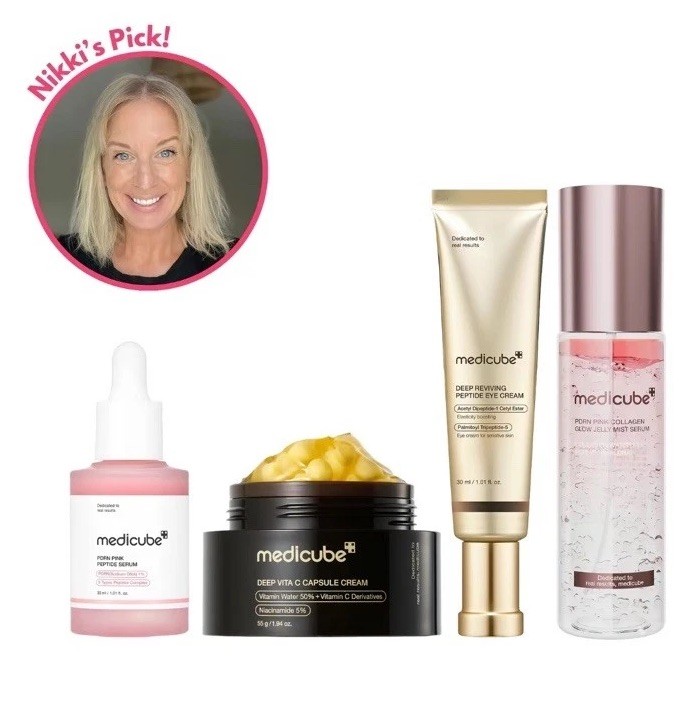 Medicube Deep Peptide Skincare Set Bundle 4 Pc New Sealed Anti-Aging K-Beauty