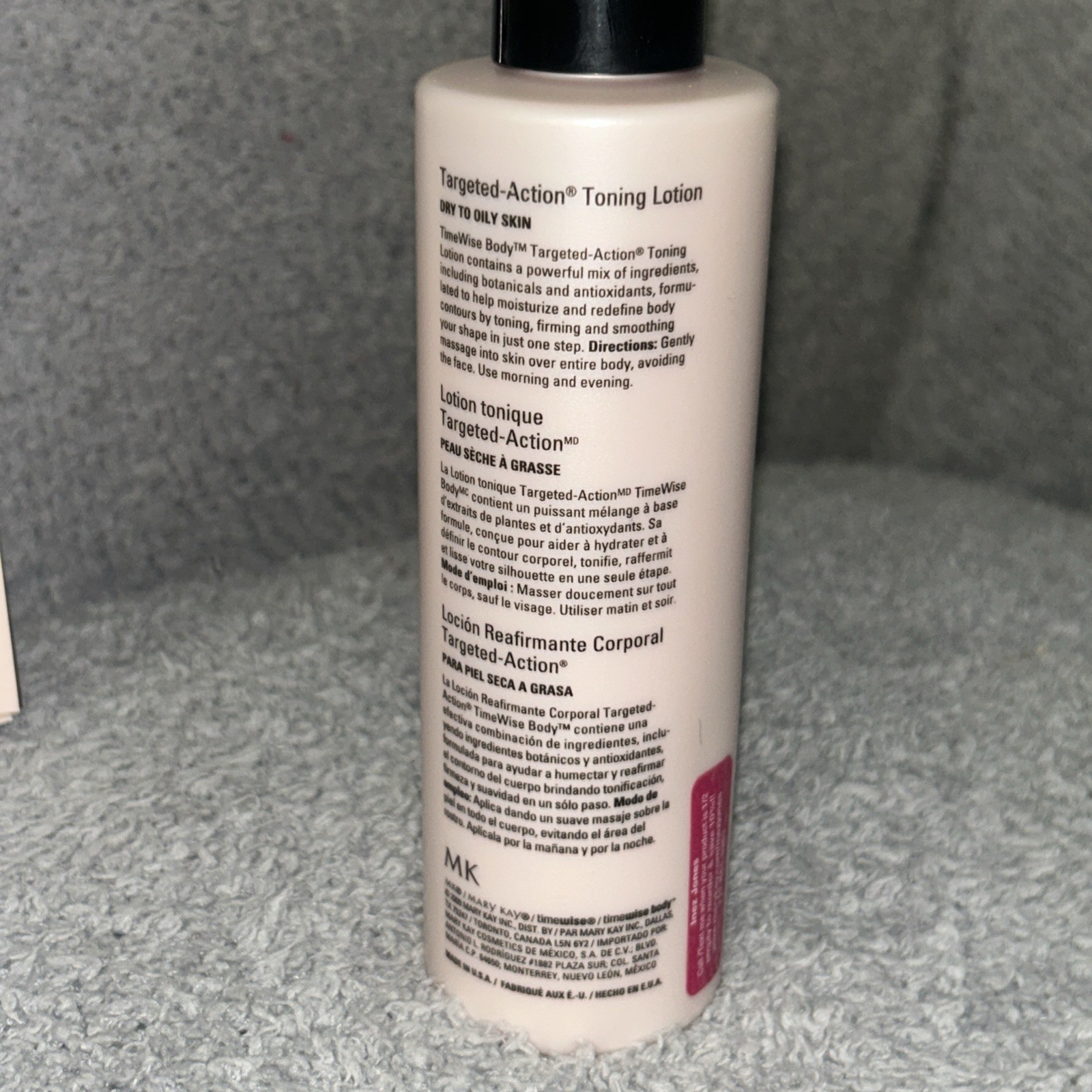 Mary Kay NIB Timewise Body Smooth Action Cellulite Gel Cream 6oz Expired