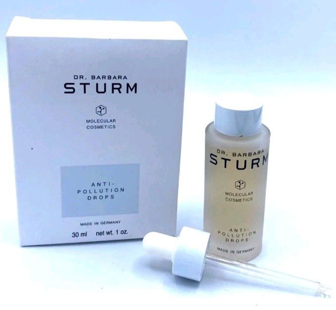 DR. BARBARA STURM ANTI-POLLUTION DROPS NEW IN BOX 1 OZ. AUTHENTIC 100%