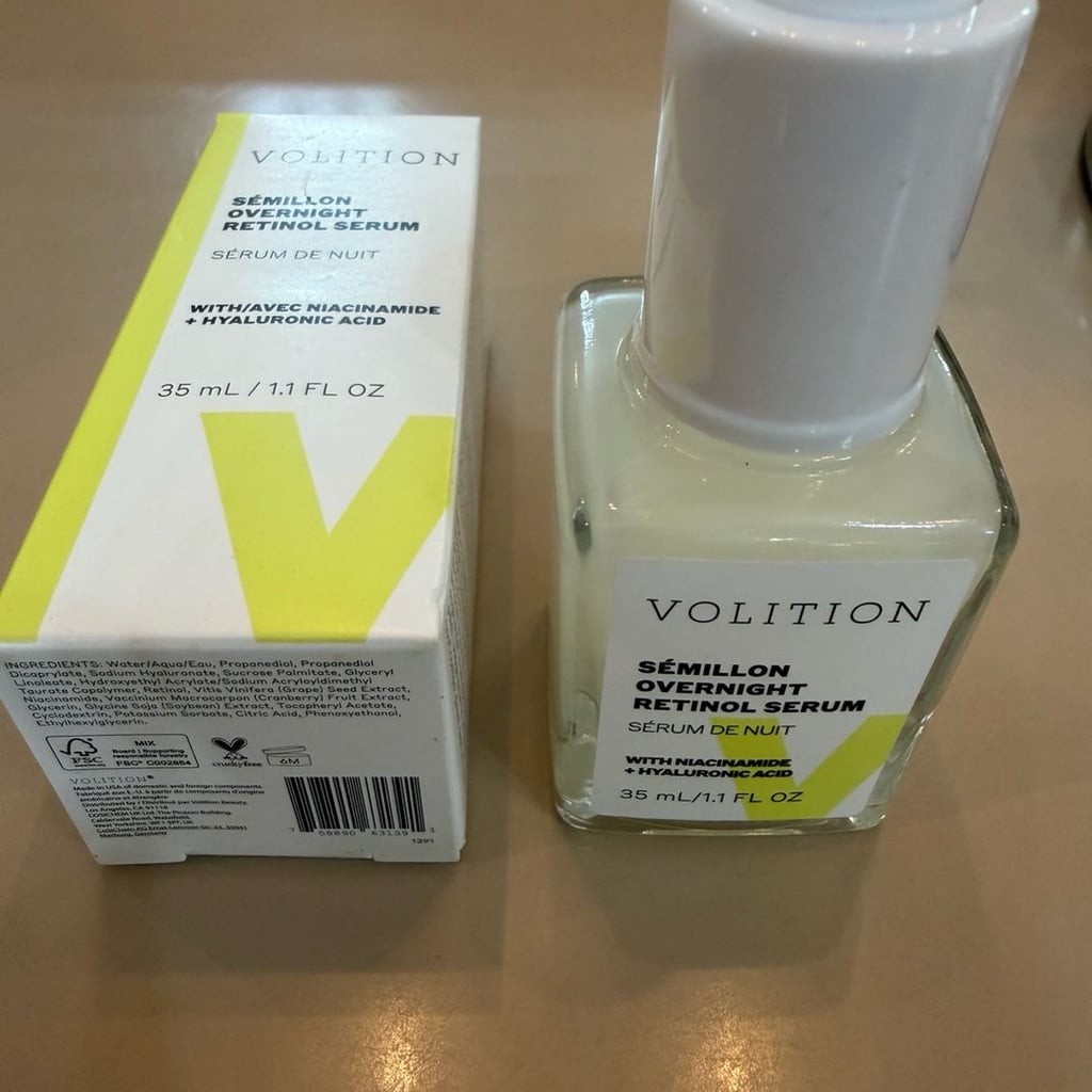 Volition Sémillon Overnight Retinol Serum with Niacinamide + Hyaluronic Acid