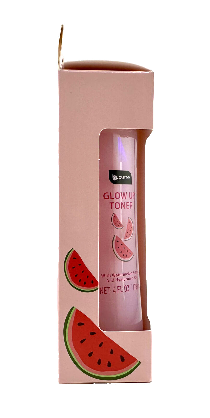 B-Pure Watermelon Glow Up Night Moisturizer, Serum & Toner – 2 Sets