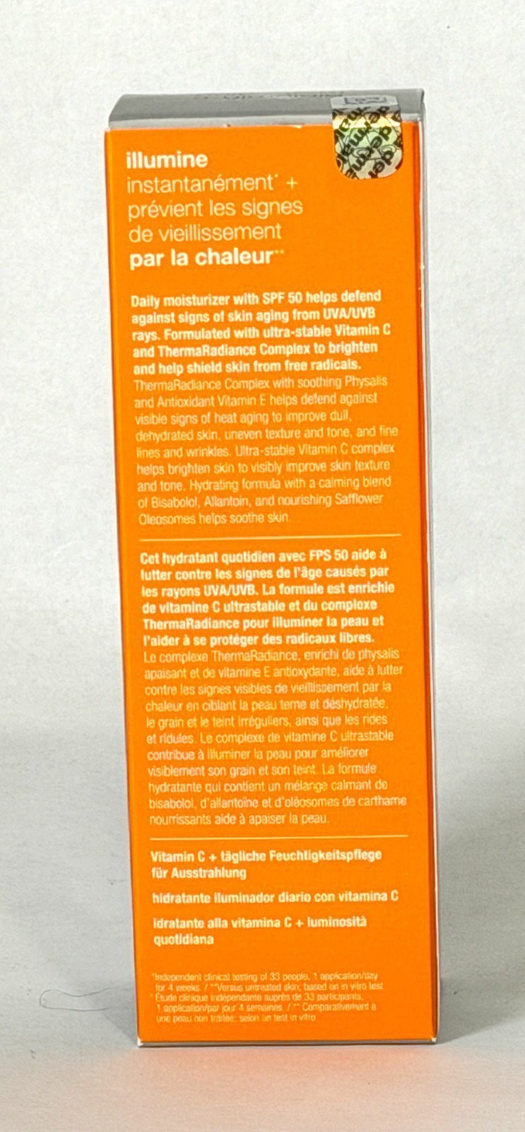 Dermalogica Biolumin-C Heat Aging Protector SPF 50 Moisturizer – 1.7 oz / 50 ml