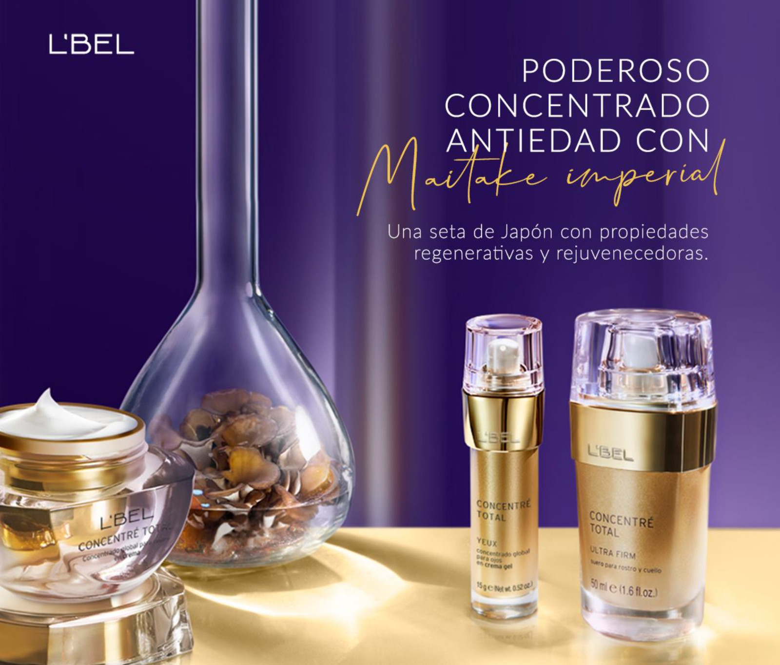 L’Bel CONCENTRE TOTAL YEUX • Eyes Gel-Cream Improves Fine Lines & Wrinkles