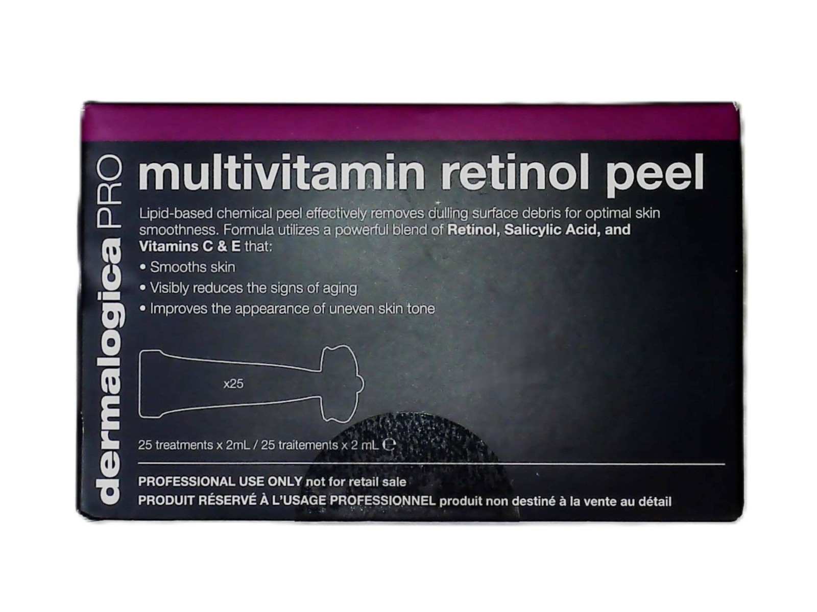 DERMALOGICA PRO MULTIVITAMIN RETINOL PEEL 25 TREATMENTS BRAND NEW
