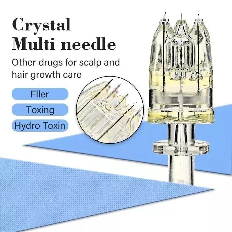 Crystal Multi Needle 5 Pin Mesotherapy Microneedle Replace Needle for Skin Care