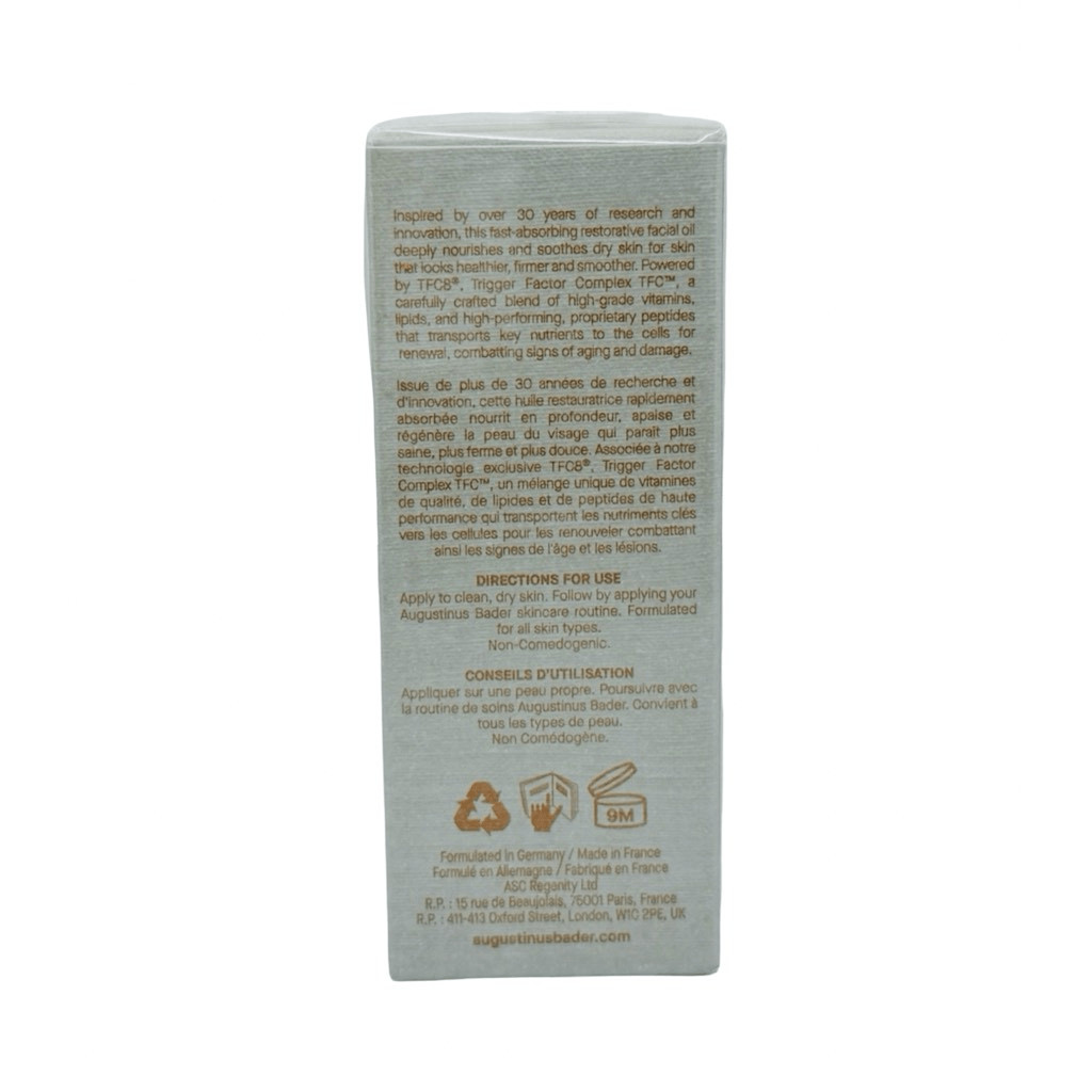 Augustinus Bader The Face Oil with TFC8 10 ml / 0.33 fl oz Anti-Aging Skincare