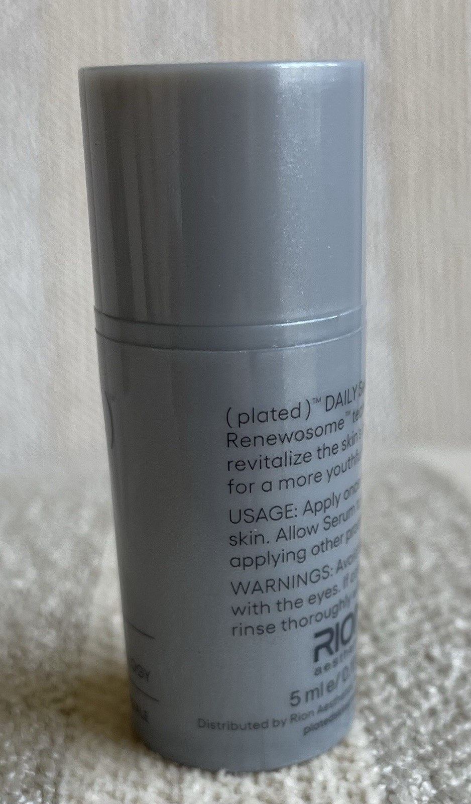 Plated Skin Science Daily Serum 5ml Trial Size Fresh Authentic Fast Shipping