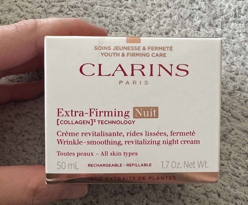 Clarins Extra-Firming Nuit Night Cream All Skin Types 1.6 oz Night Treatment NIB