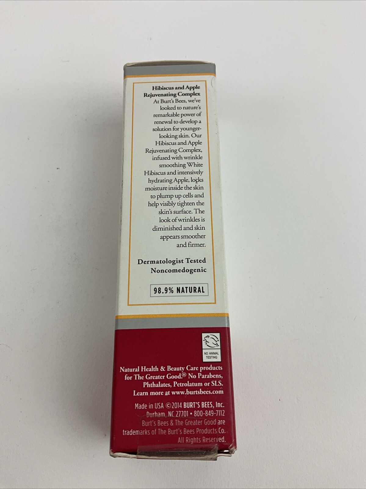 Burt’s Bees Renewal Intensive Firming Serum Hibiscus And Apple 1.1 Fl Oz