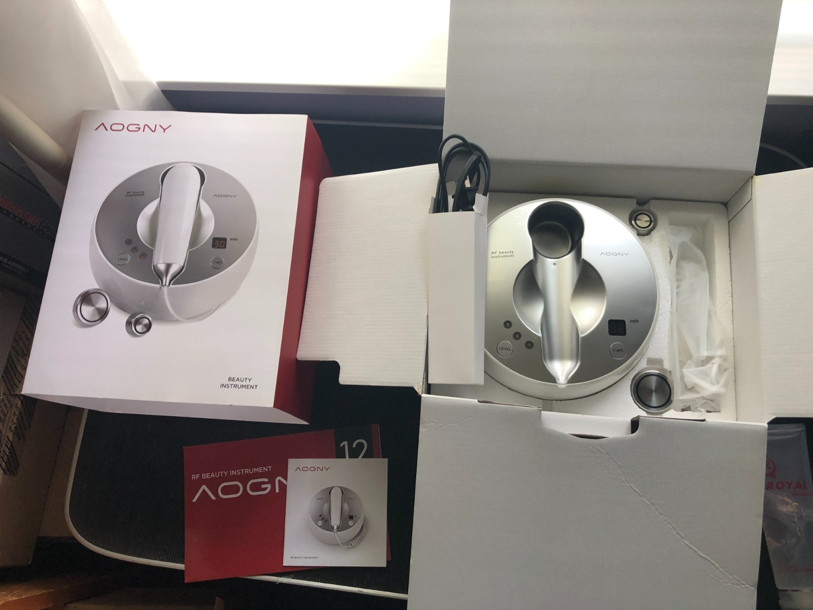AOGNY skin tightening care machine face body professional home Royal facial gel