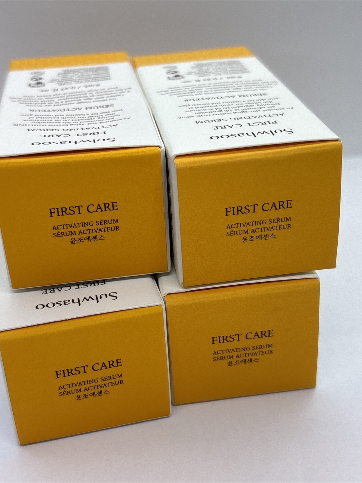 NEW 4X Sulwhasoo ADVANCED First Care Activating Serum Travel SZ 8ml/0.27oz Each
