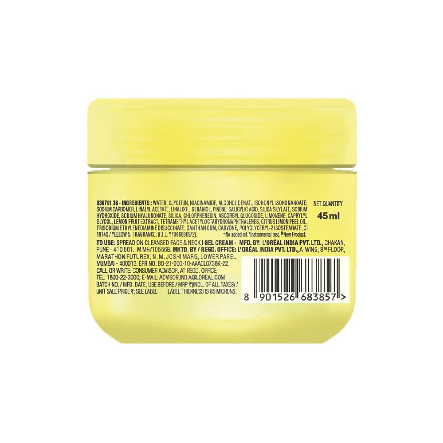 Garnier Fresh & Bright Vitamin C Sorbet Moisturizer,Hydration & Dark Spot Reduce