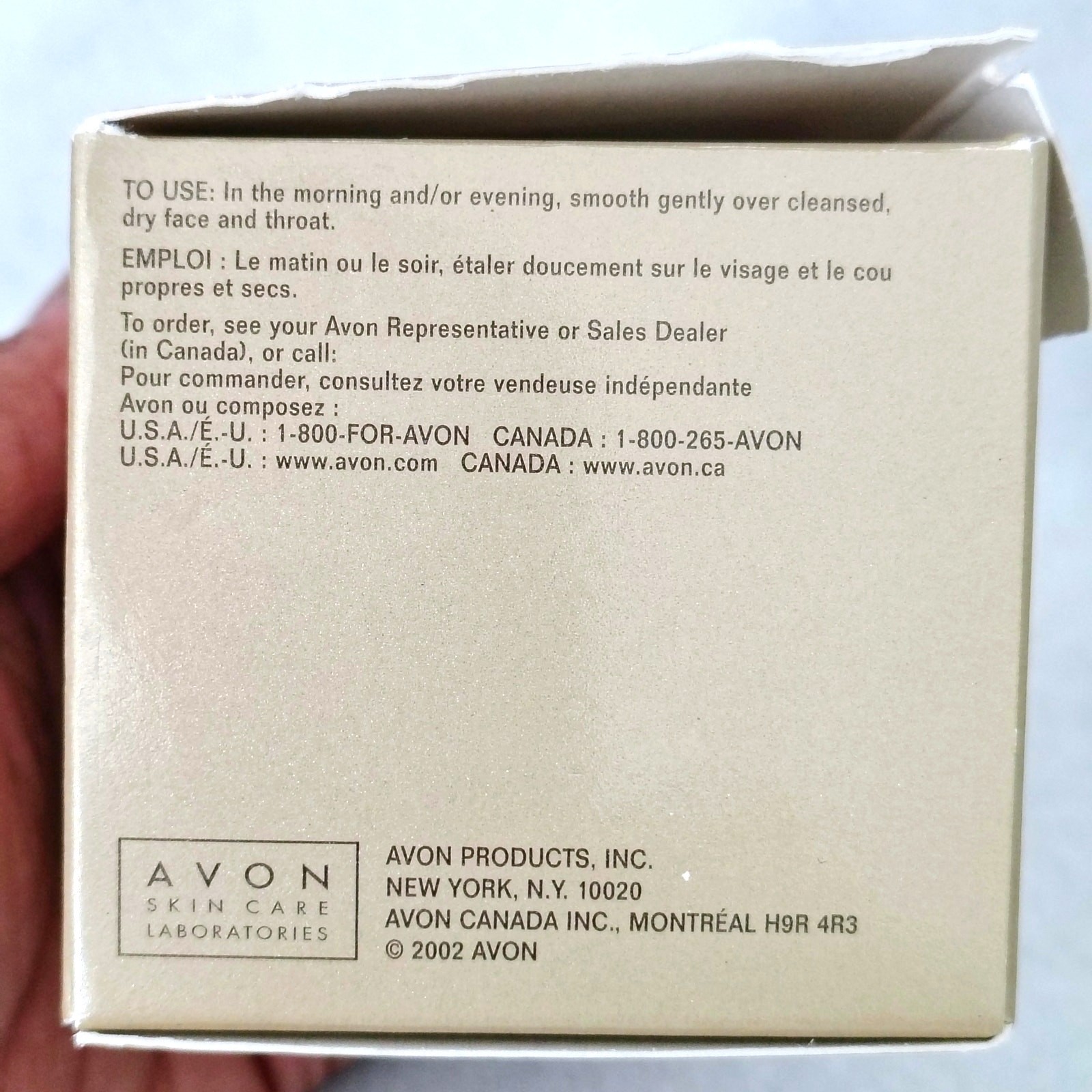 Avon Anew Ultimate Cream 1.7 oz. AM PM Face Neck NEW 2002 Vintage Discontinued