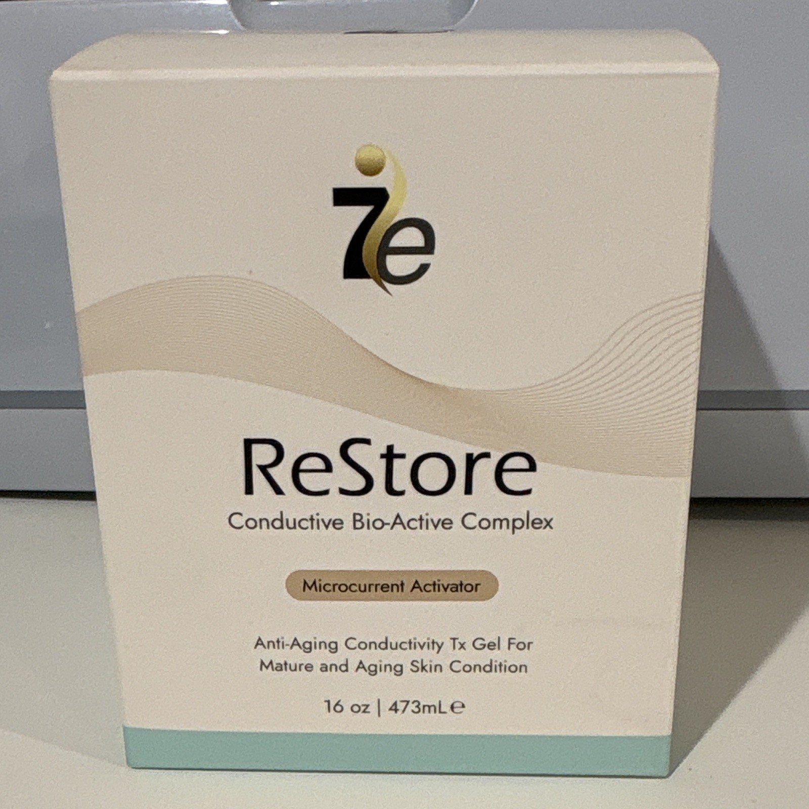 7E Wellness ReStore Microcurrent Gel Anti-Aging 16 oz