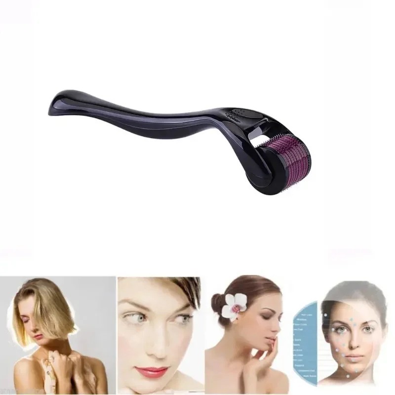 Derma Skin Roller 540 Titanium Micro Needle Anti Ageing Hair Regeneration Growth