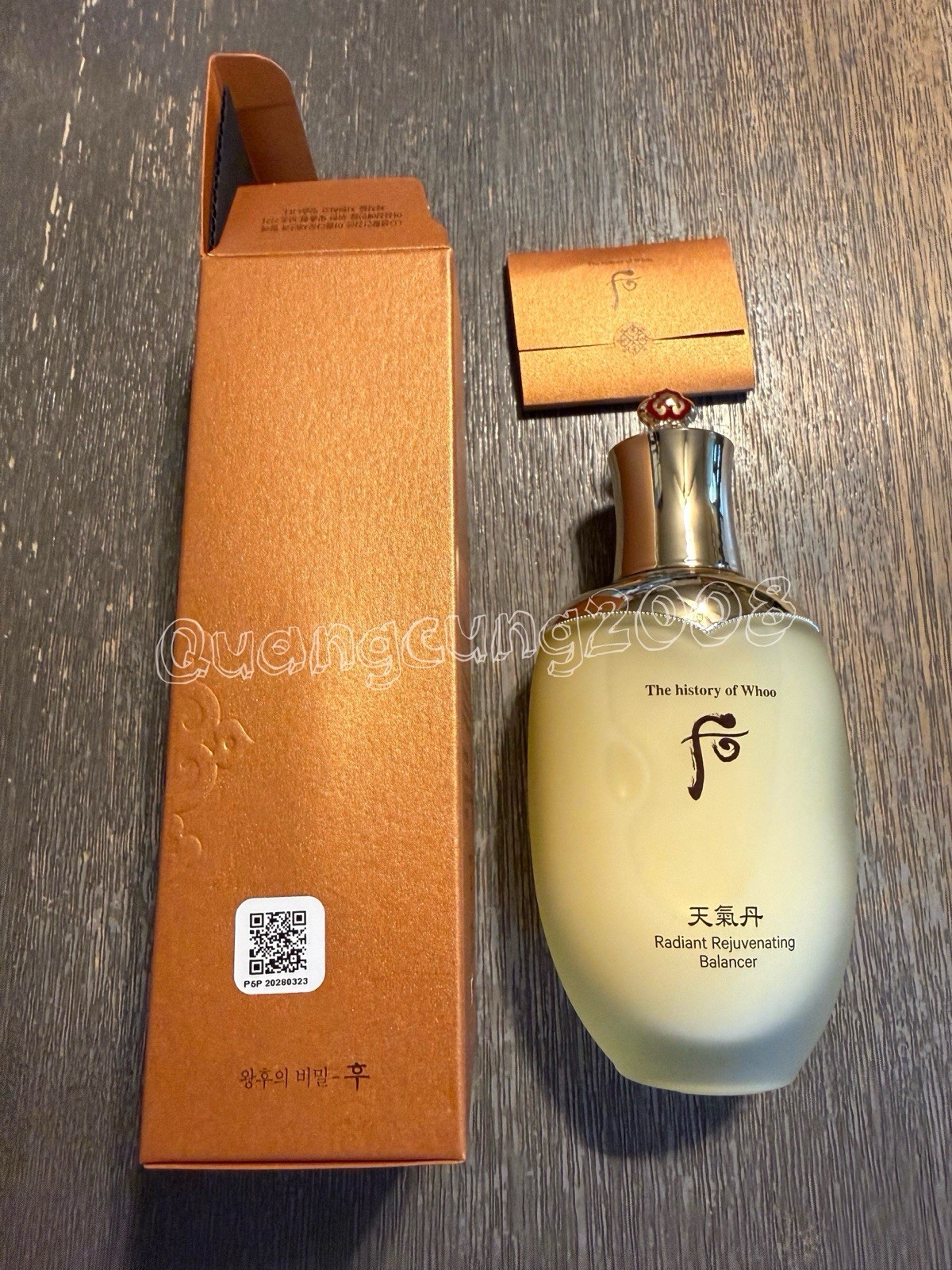 The history of whoo Radiant Rejuvenating Balancer 150ml K-beauty