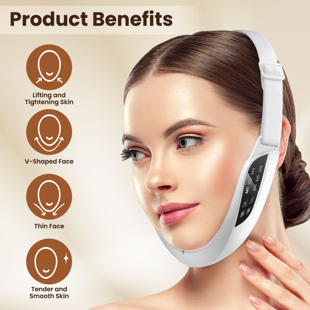 V-Face Electric Facial Lifting Device Double Chin Reducer Face Slimming Massager